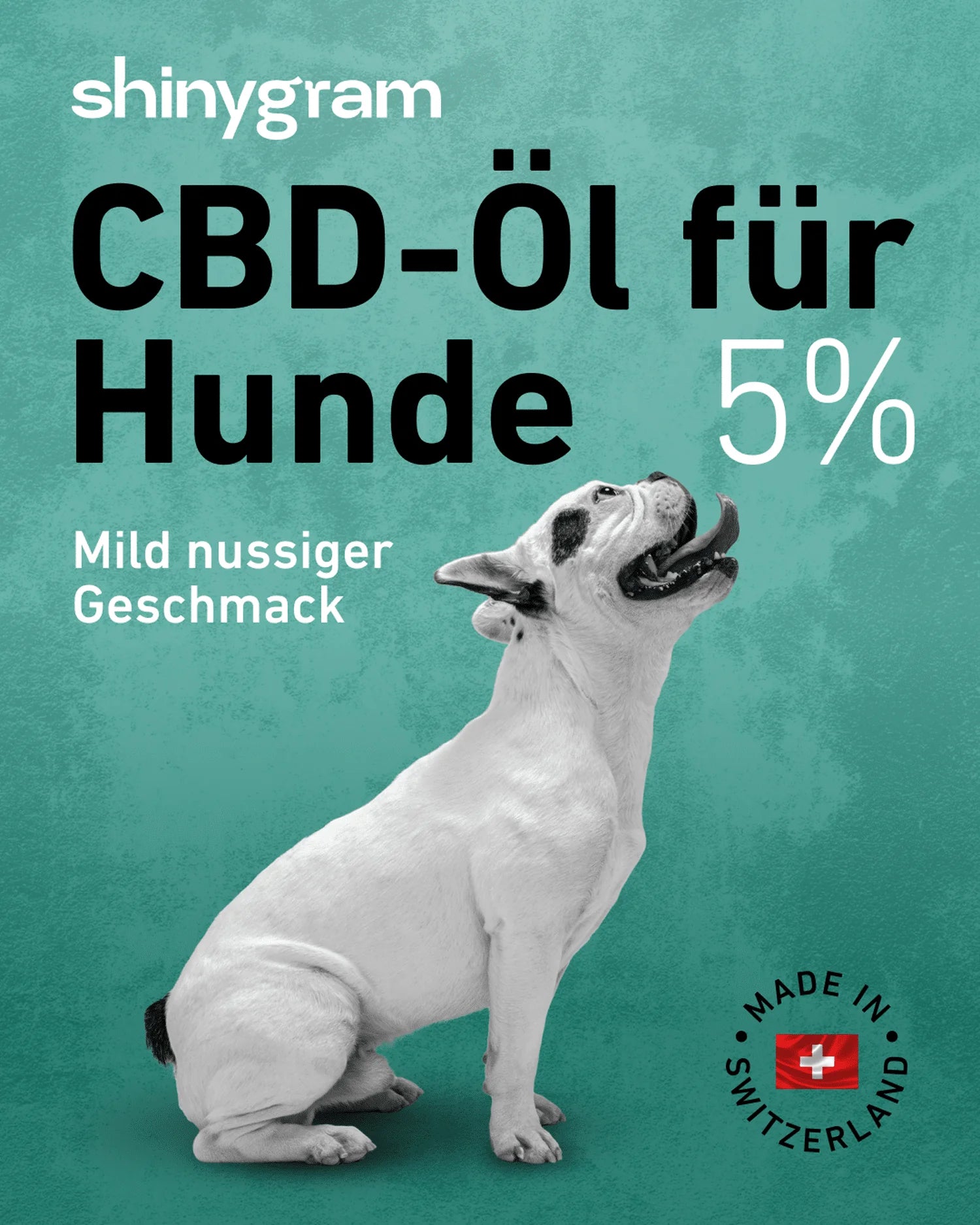 Shinygram CBD Öl für Hunde 5% 